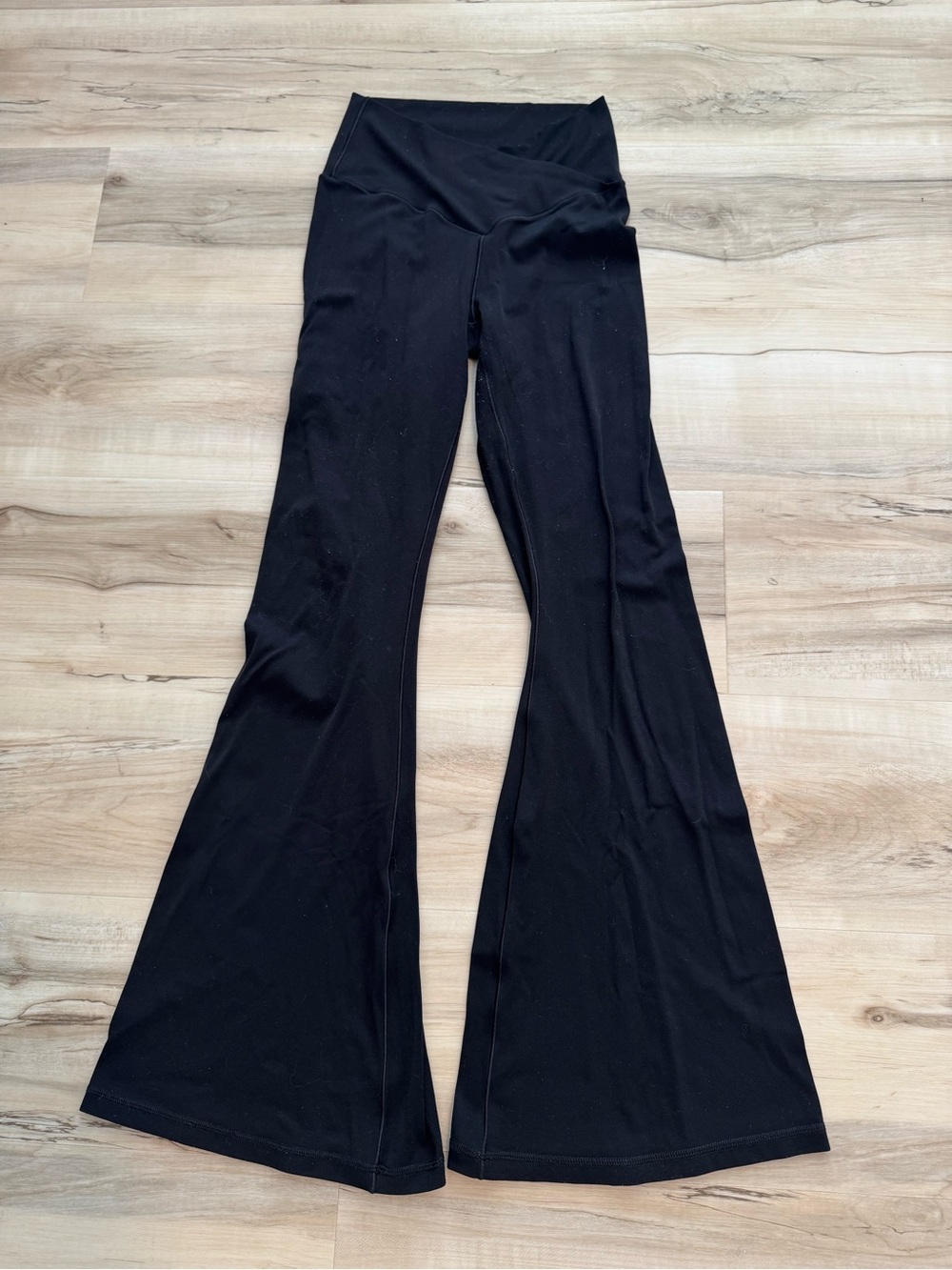 Black Flared Offline Aerie Leggings